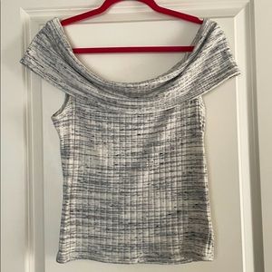 Off the shoulder sweater